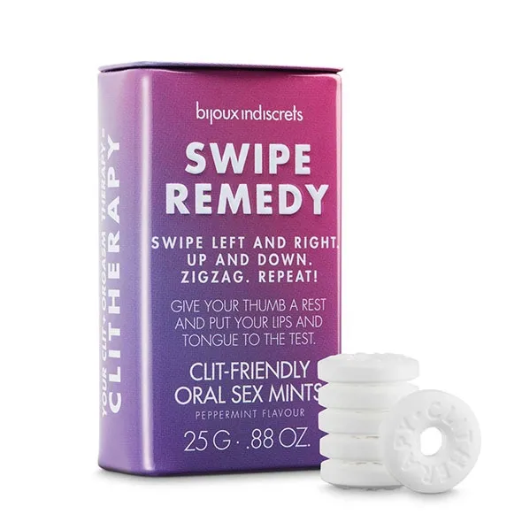 Cukierki stymulujące łechtaczkę do seksu oralnego - Bijoux Indiscrets Clitherapy Swipe Remedy Clit-Friendly Oral Sex Mints