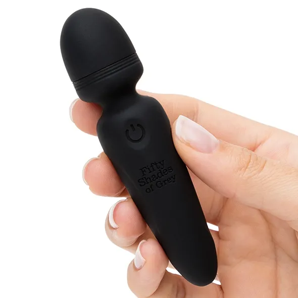 Mini różdżka masażer do łechtaczki - Fifty Shades of Grey Sensation Mini Wand Vibrator