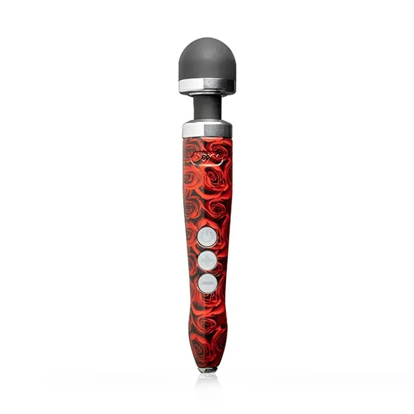 Masażer łechtaczki - Doxy Die Cast 3R Rechargeable Wand Massager Róże