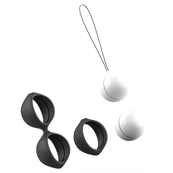 Klasyczne kulki gejszy do ćwiczeń Kegla - B Swish  Bfit Classic Flex Black 38 gram