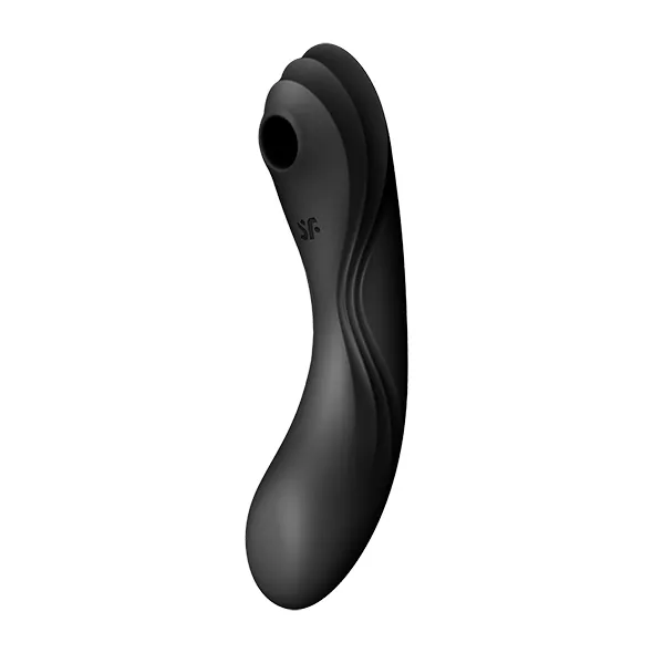 Wibrator masażer bezdotykowy 3 funkcje - Satisfyer Curvy Trinity 4 Insertable Air Pulse