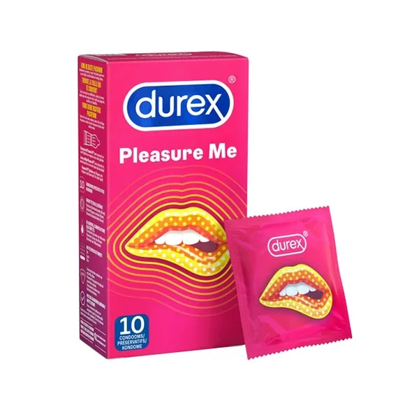 Prezerwatywy stymulujące - Durex Pleasure Me Condoms 10 szt