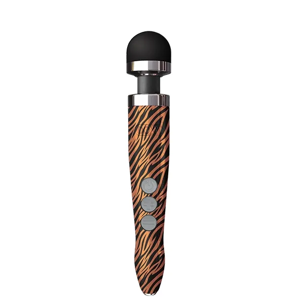 Masażer łechtaczki - Doxy Die Cast 3R Rechargeable Wand Massager Tiger