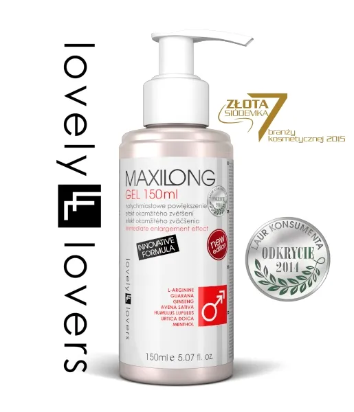 Lovely Lovers MAXILONG Gel 150ml - Sprawdzony Preparat Powiększający Dla Mężczyzn