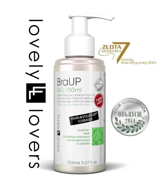 Lovely Lovers Braup Gel 150ml – Pearl & Voluplus Formula Ujędrnia Piersi + Nadaje Efekt Push-Up