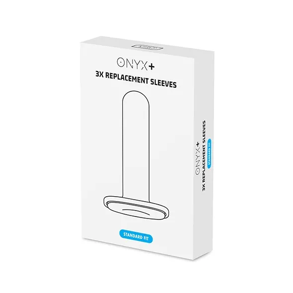 Wkładka do masturbatora - Kiiroo Onyx + Replacement Sleeve 3 sztuki Standard