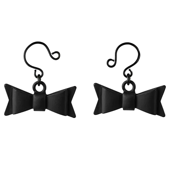 Kolczyki na sutki bez przebijania - Sportsheets Sincerely Bow Tie Nipple Jewelry