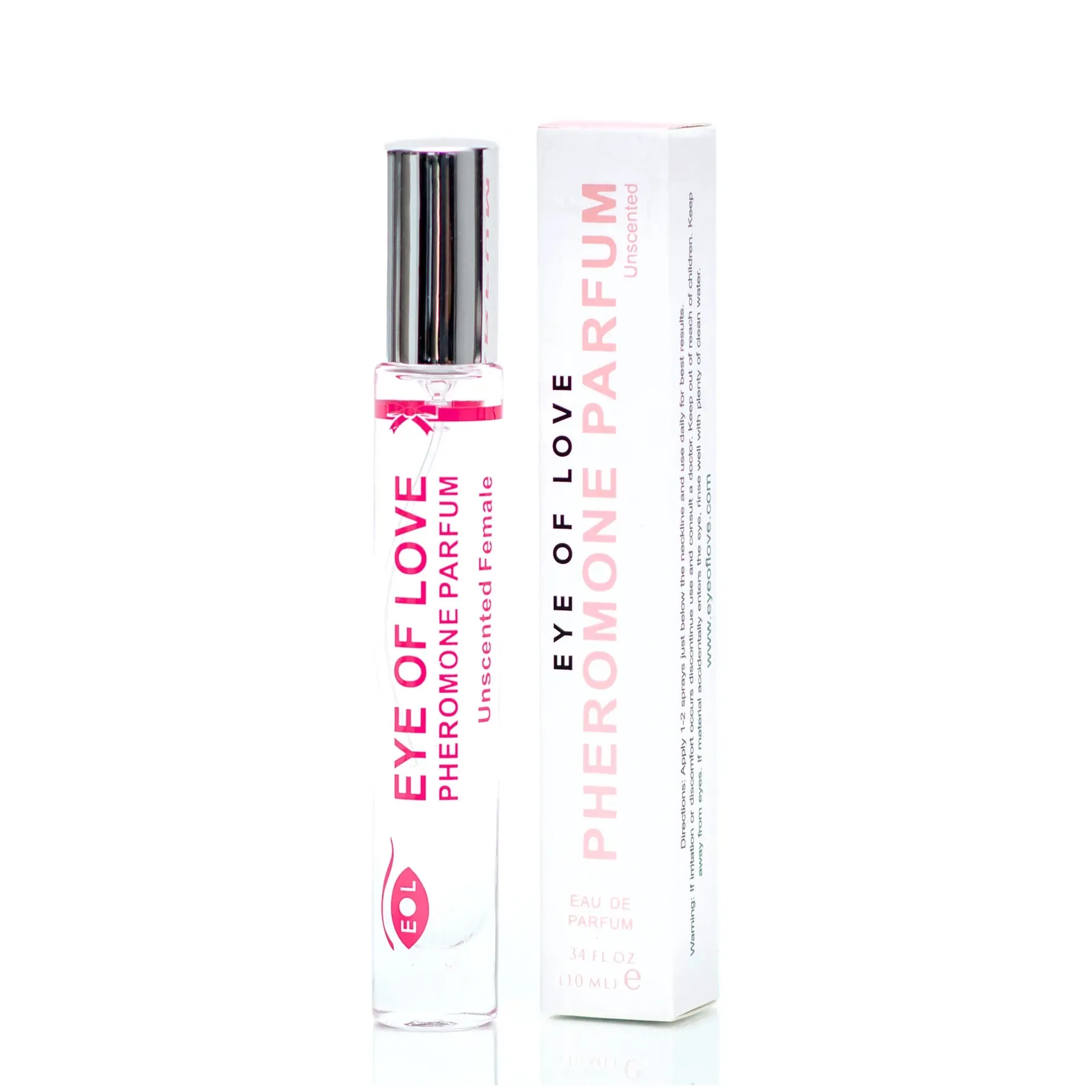Eye Of Love -  Bezzapachowy Spray Do Ciała Dla Kobiet Unscented With Pheromones 10 ml