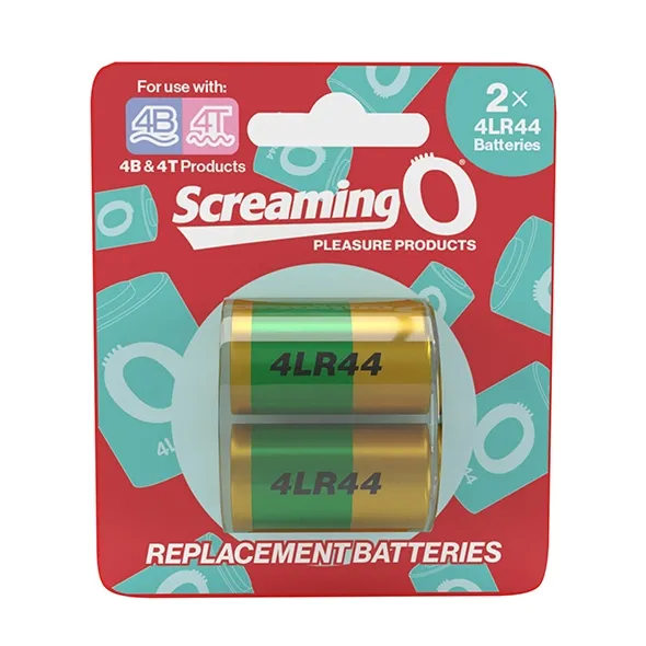 The Screaming O - 2x Baterie 4LR44 Do Produktów 4B i 4T
