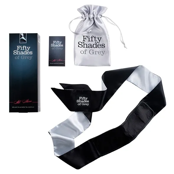 Pięćdziesiąt twarzy Greya Satin Deluxe Blindfold - Szarfa satynowa