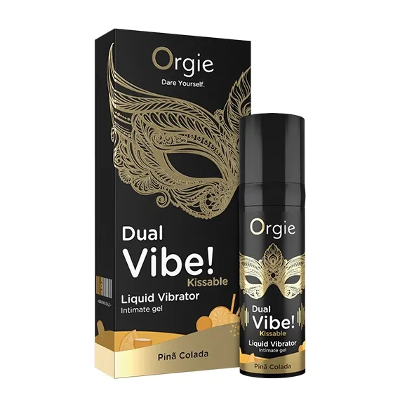 Orgie - Płynny Wibrator Żel Do Całowania Dual Vibe Pina Colada 15 ml