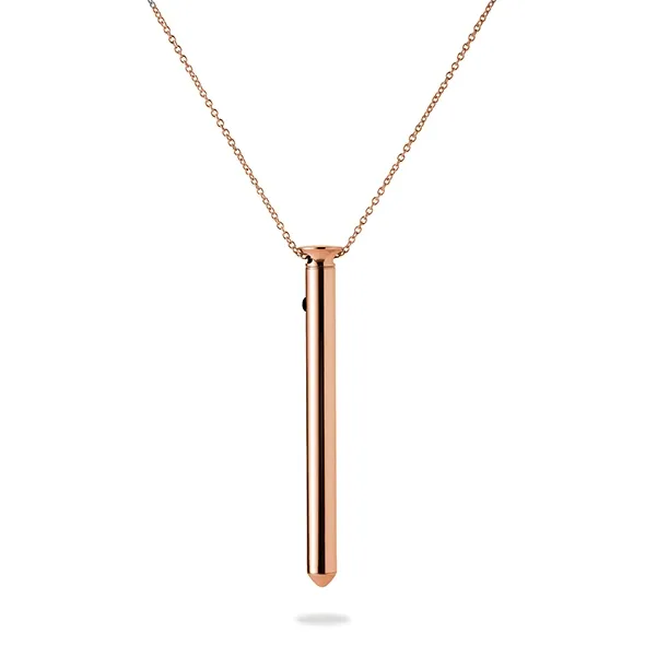 Crave - Naszyjnik Z Dyskretnym Wibratorem Vesper 2 Różowe Złoto