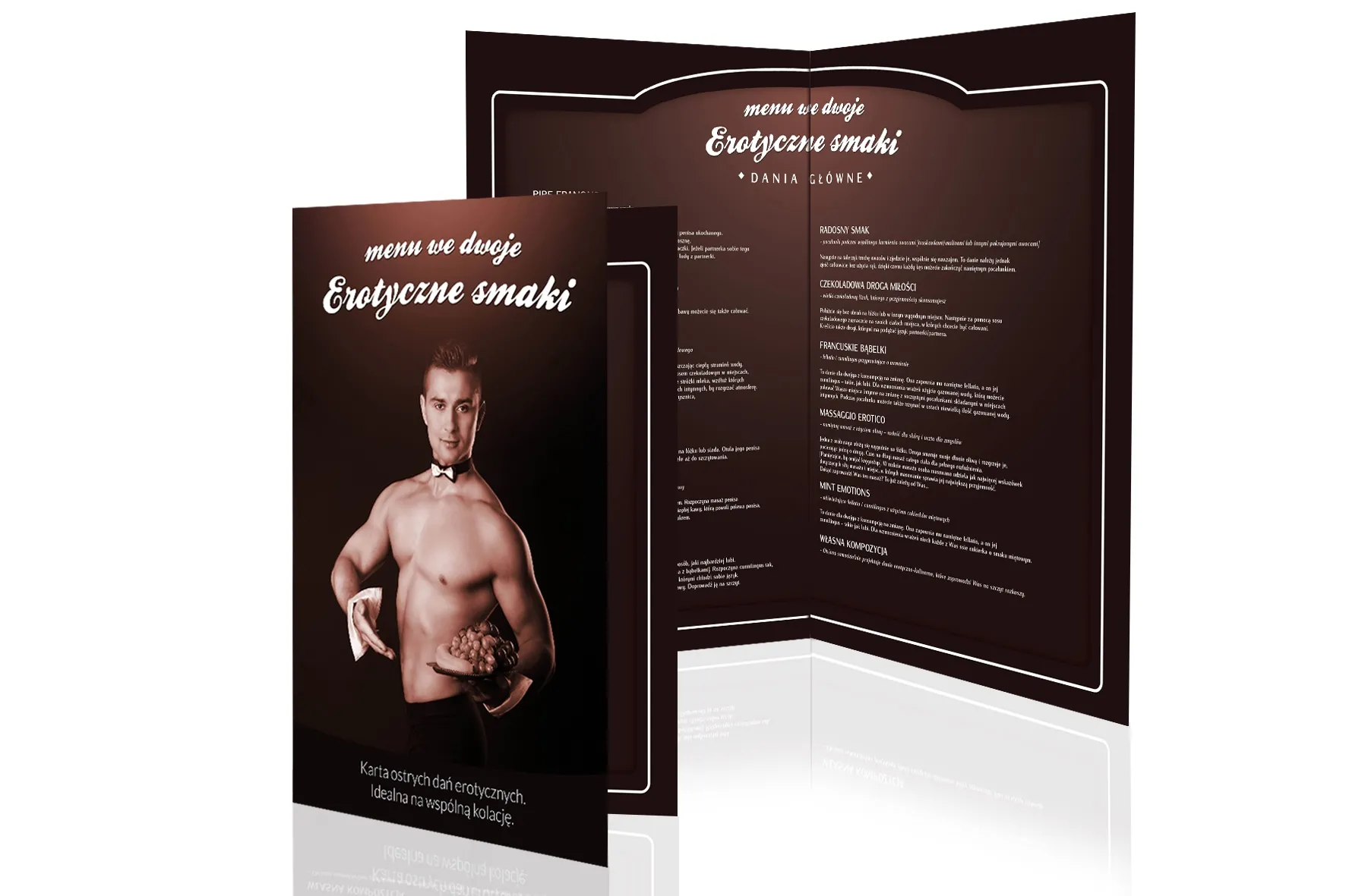 Gra Dla Par Menu We Dwoje - Erotyczne Smaki