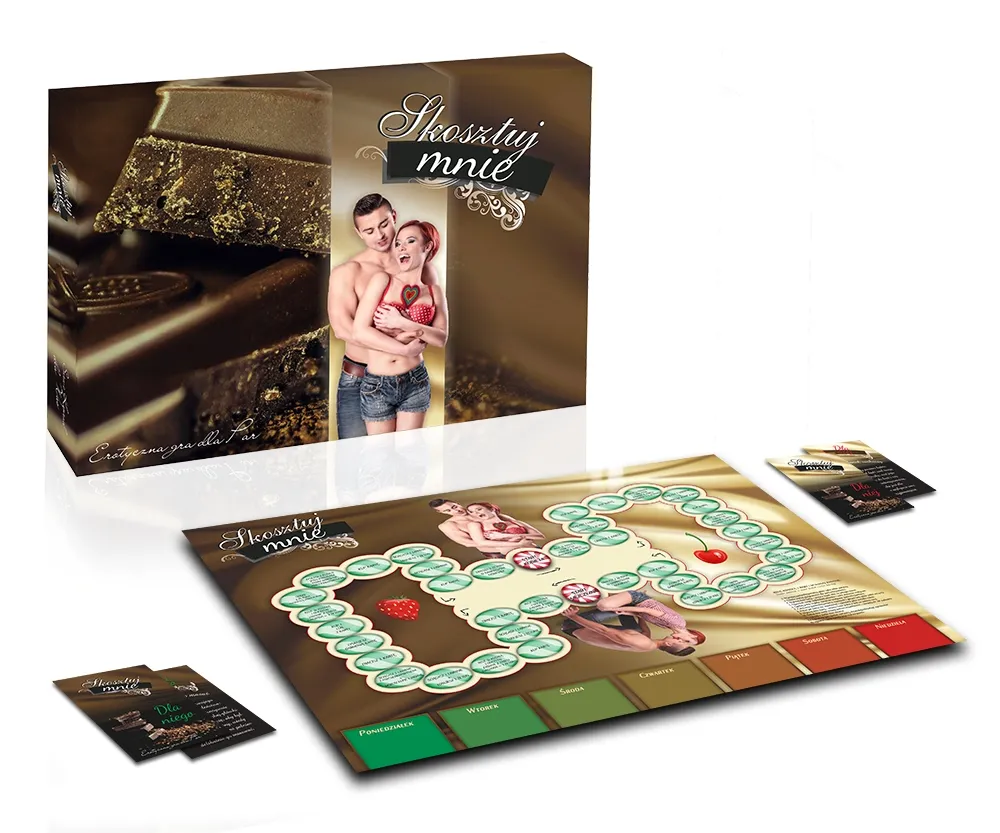 Grajmy Razem - Erotyczna Gra Planszowa Dla Par Skosztuj Mnie