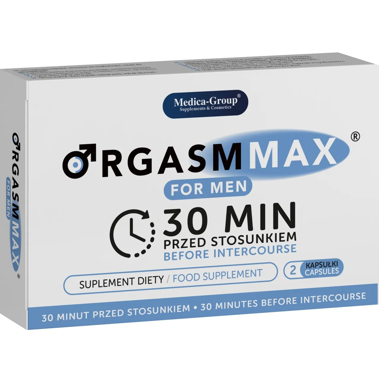 Orgasm Max For Men Kapsułki