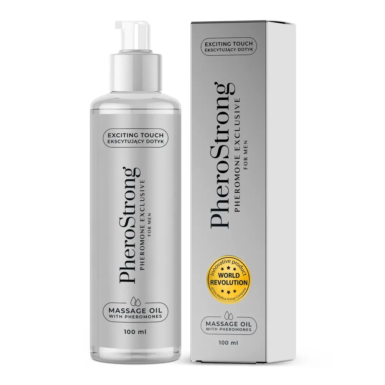 PheroStrong Pheromone Exclusive For Men Massage Oil