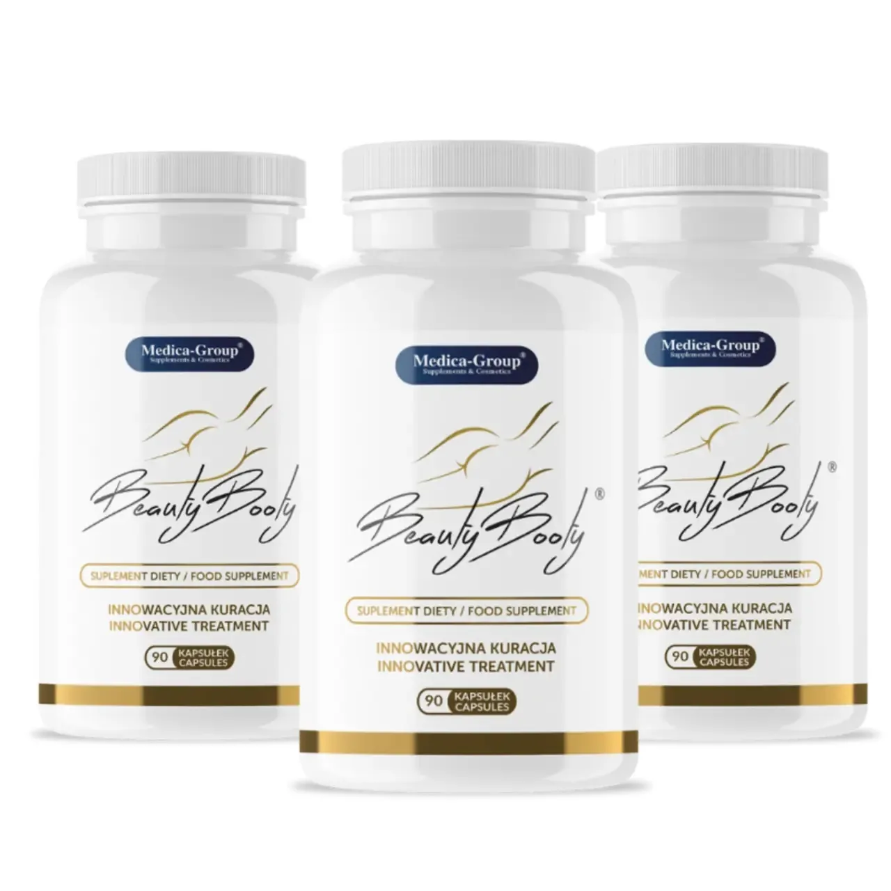 BeautyBooty Kapsułki 3 x 90 szt. ZESTAW