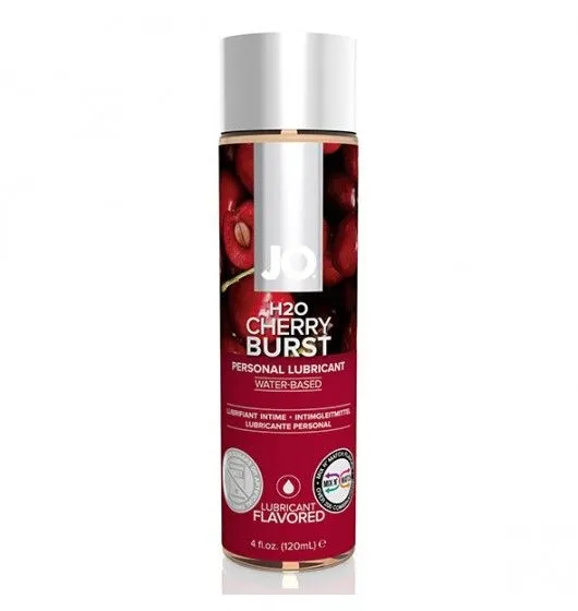 Lubrykant Jadalny O Smaku Wiśniowym H2O Lubricant Cherry 120 Ml System JO