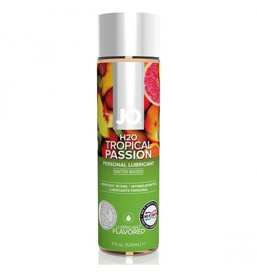 Lubrykant Jadalny O Smaku Owoców Tropikalnych H2O Lubricant Tropical 120 Ml System JO