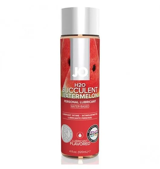 Lubrykant Jadalny O Smaku Arbuzowym H2O Lubricant Watermelon 120 Ml System JO