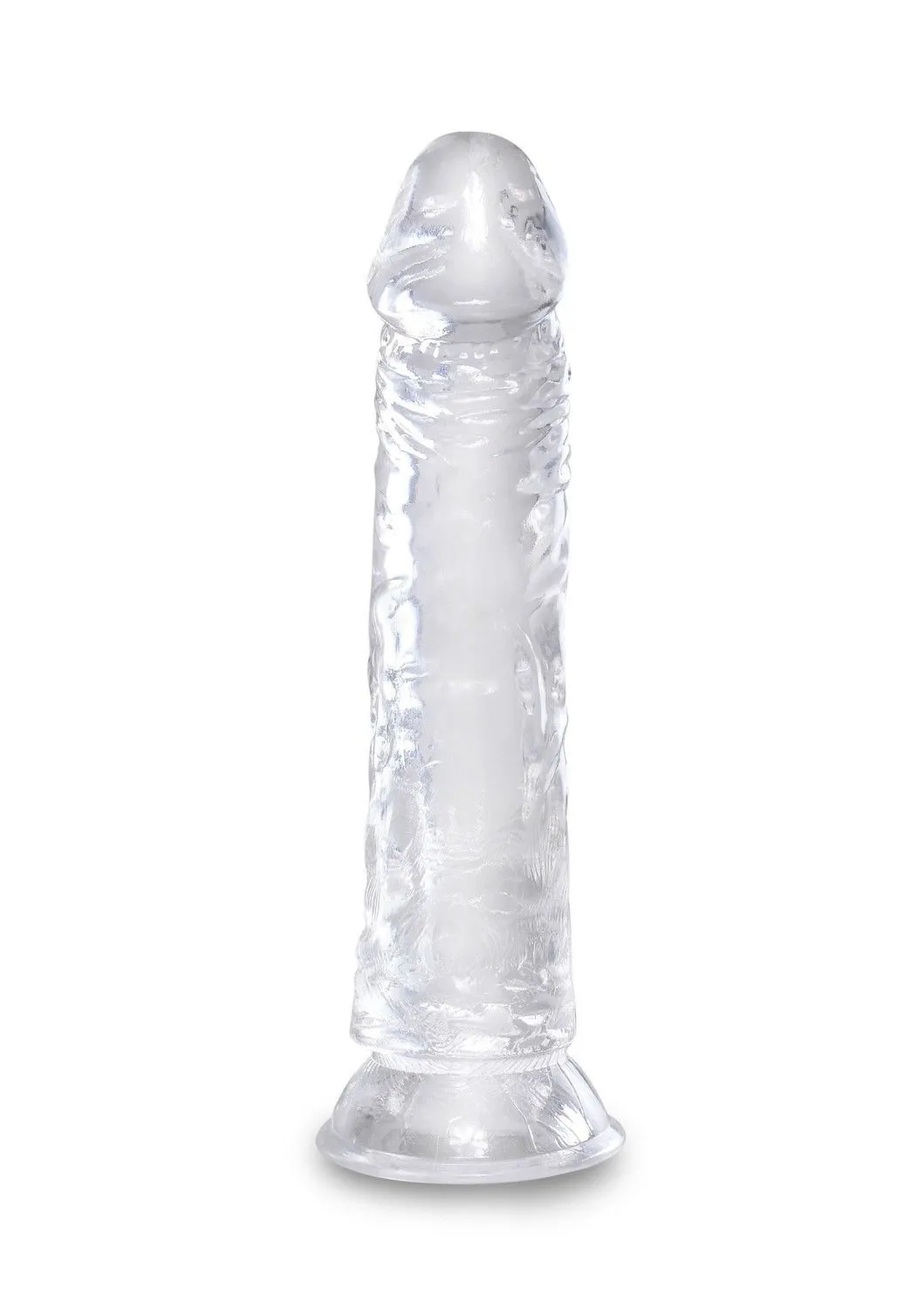 8 Inch Cock Transparant King Cock