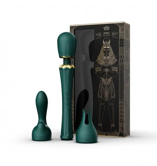 Wibrator Różdżka Kyro Turquoise Green Zalo