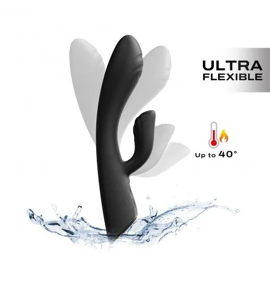Wibrator Dorcel Flexi Rabbit Black | 100% ORYGINAŁ| DYSKRETNA PRZESYŁKA