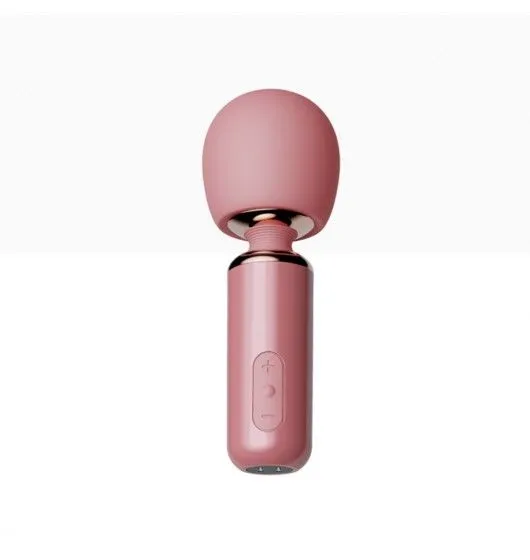 Wibrator Różdżka No.5 Powerful Mini Wand Massager Pink Qingnan