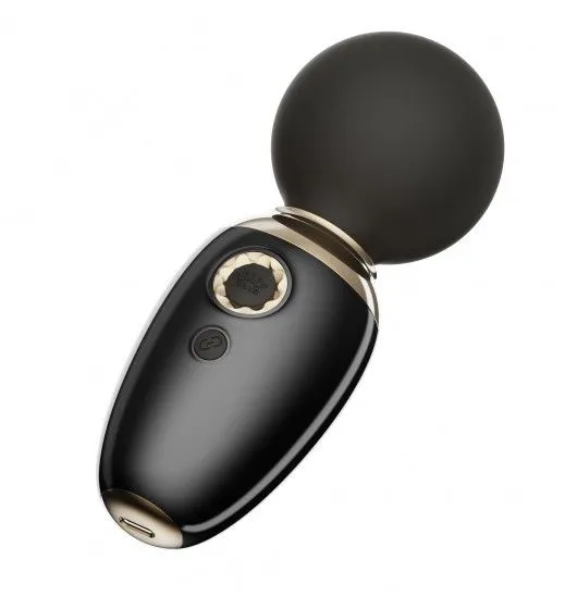 Wibrator Różdżka Ava Obsidian Black Zalo