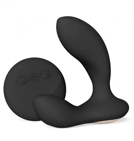 Masażer Prostaty Hugo 2 Remote Black Lelo
