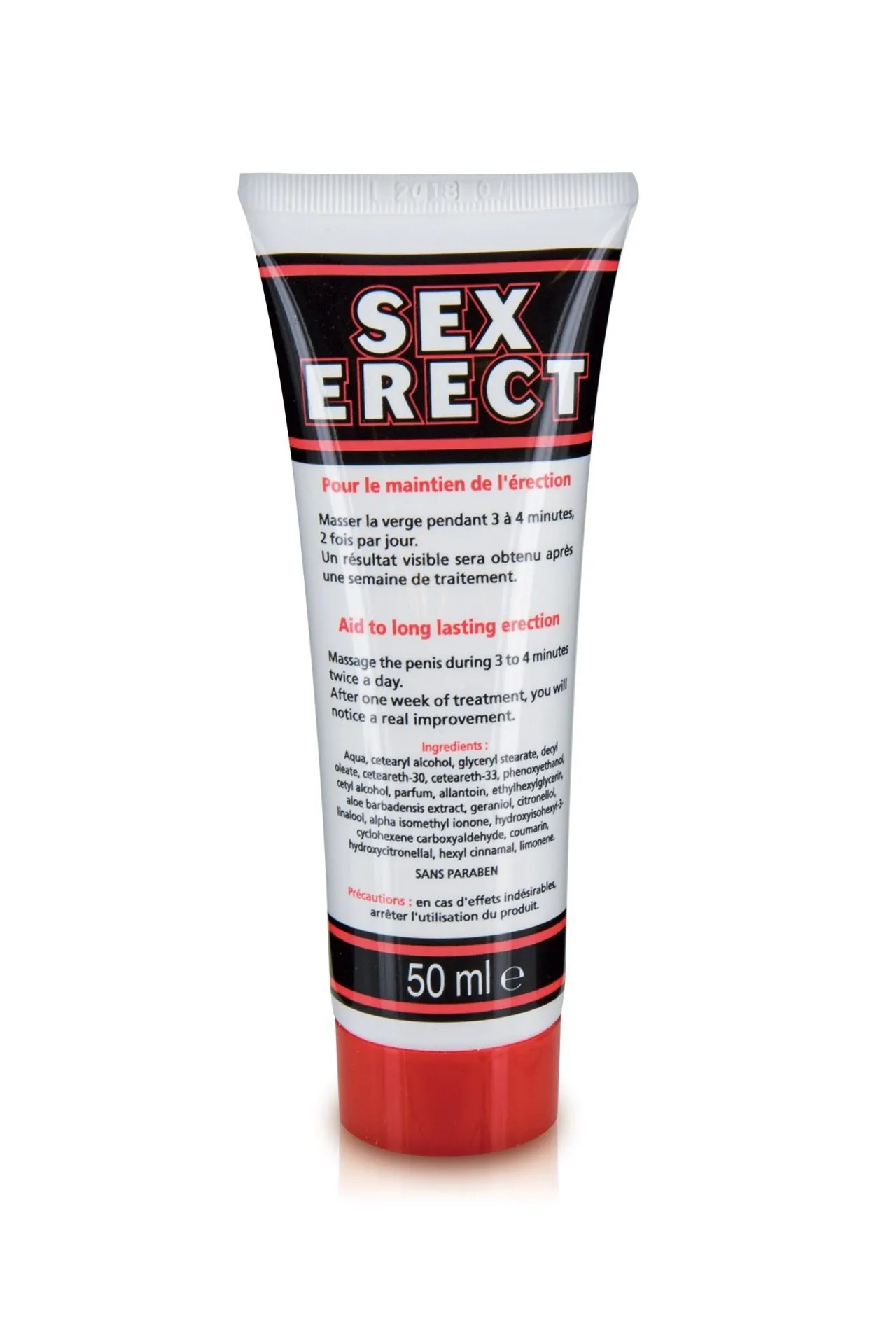 Krem na Erekcję SEX ERECT 50ml | 100% ORYGINAŁ| DYSKRETNA PRZESYŁKA