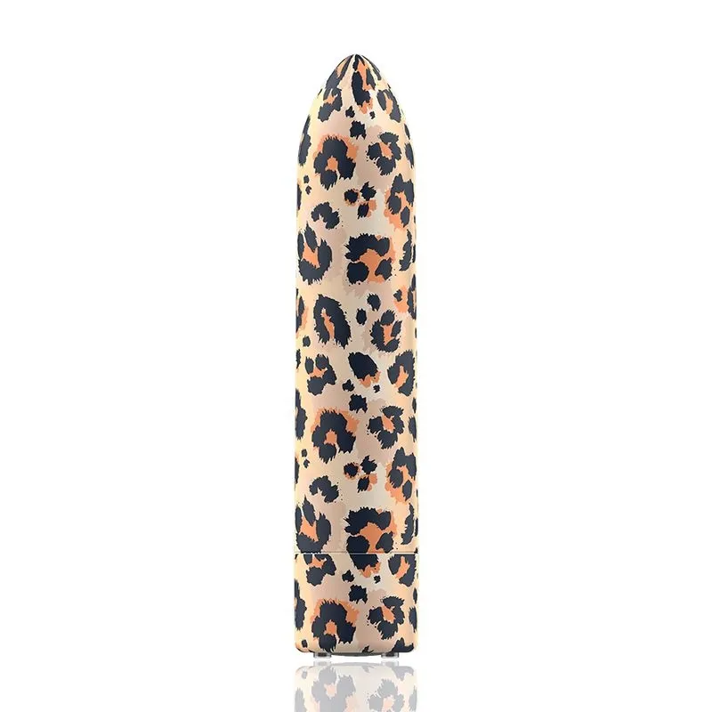 Wibrator Pocisk Custom Bullets Leopard Magnetic USB | 100% ORYGINAŁ| DYSKRETNA PRZESYŁKA