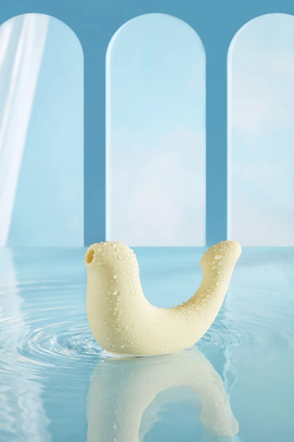 Bezdotykowy Stymulator Łechtaczki Z Masażerem Punktu G-Spa Vanilla Osuga