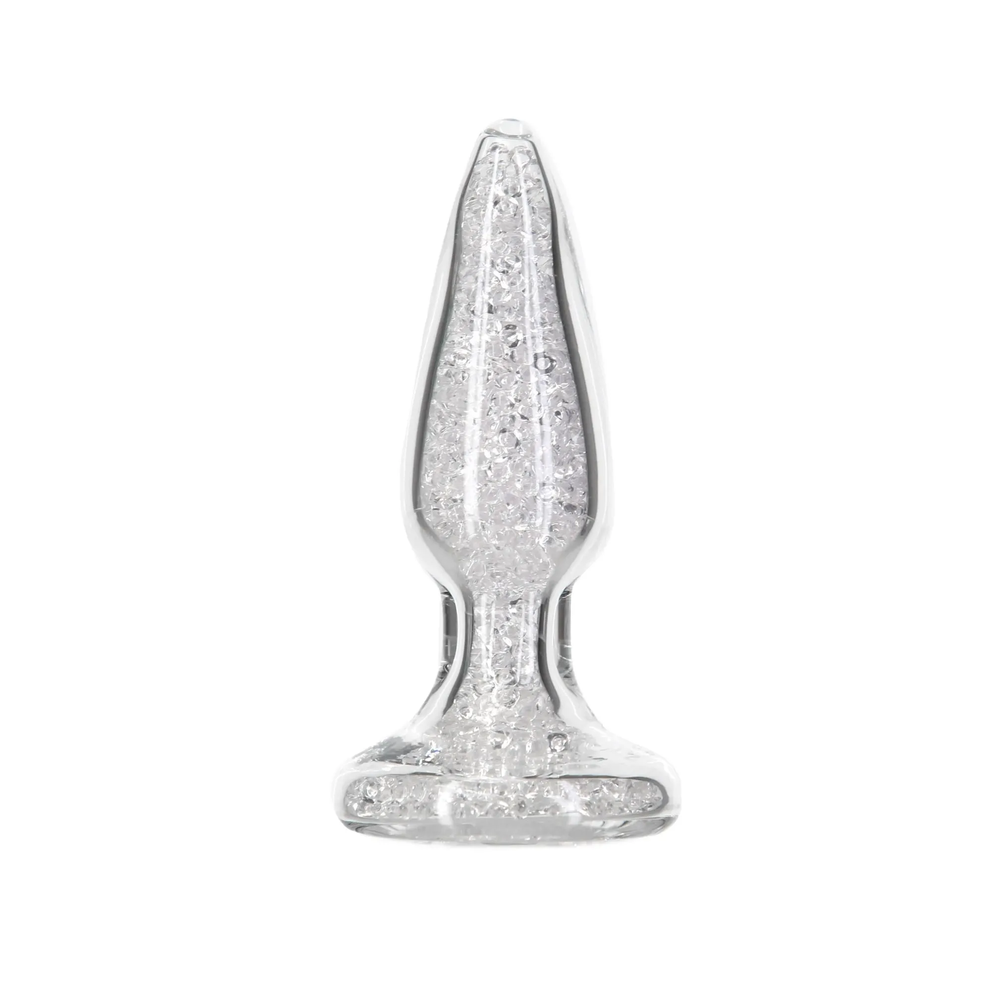 Fancy Luxurious Glass Anal Plug PILLOW TALK