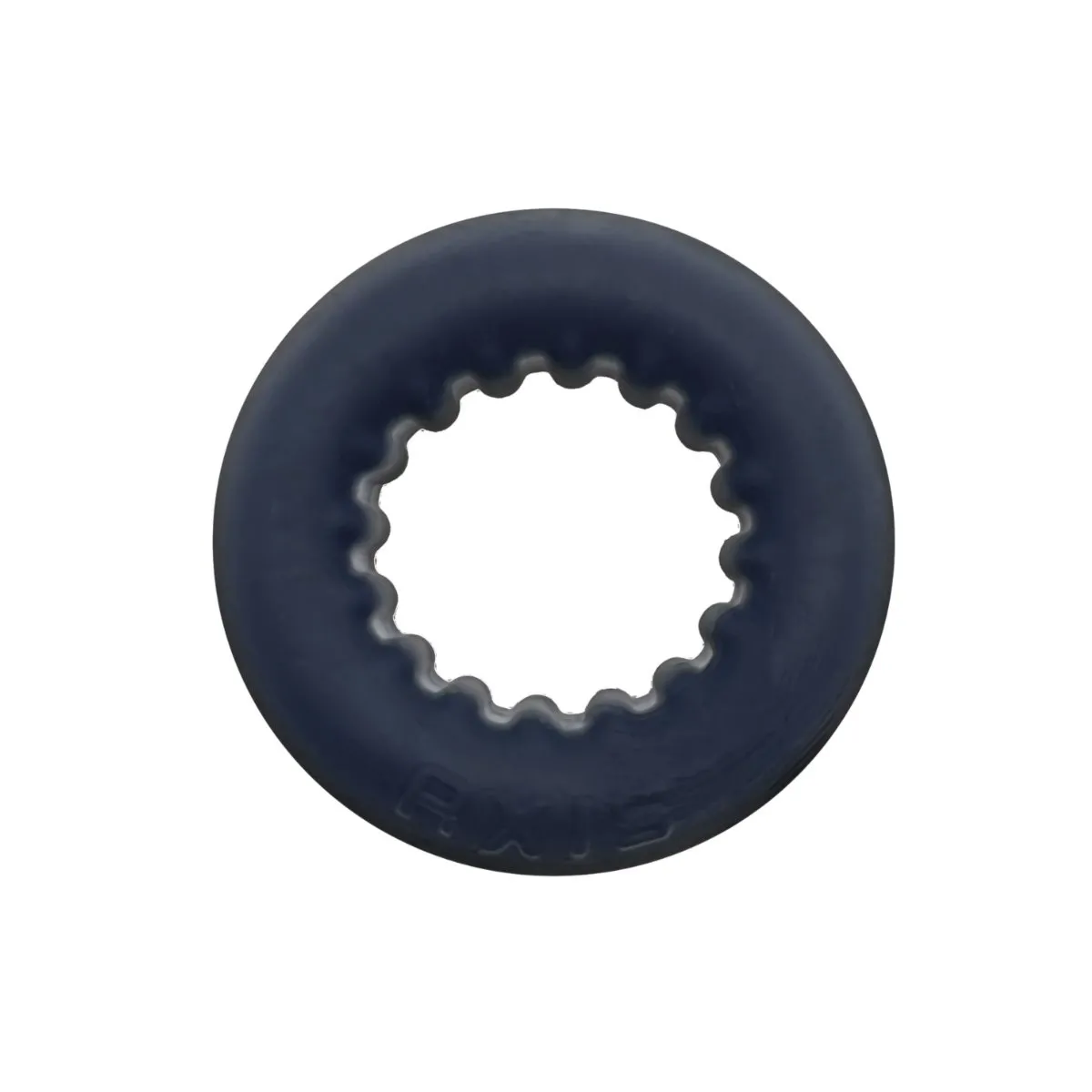 Pierścień erekcyjny Axis Rib Griphold Cockring Ice Black Oxballs