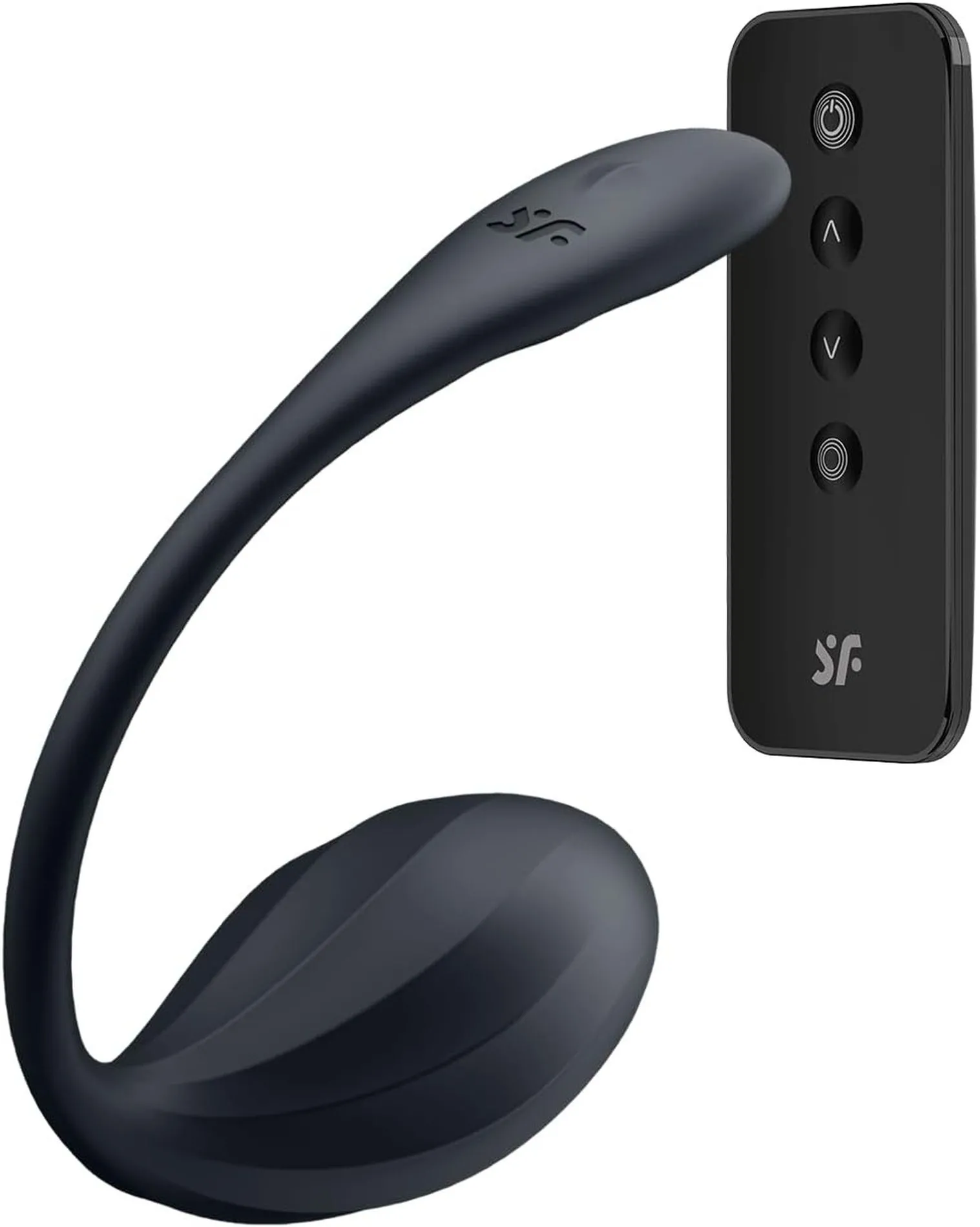 Jajeczko wibrujące Ribbed Petal black Connect App Satisfyer | 100% ORYGINAŁ| DYSKRETNA PRZESYŁKA