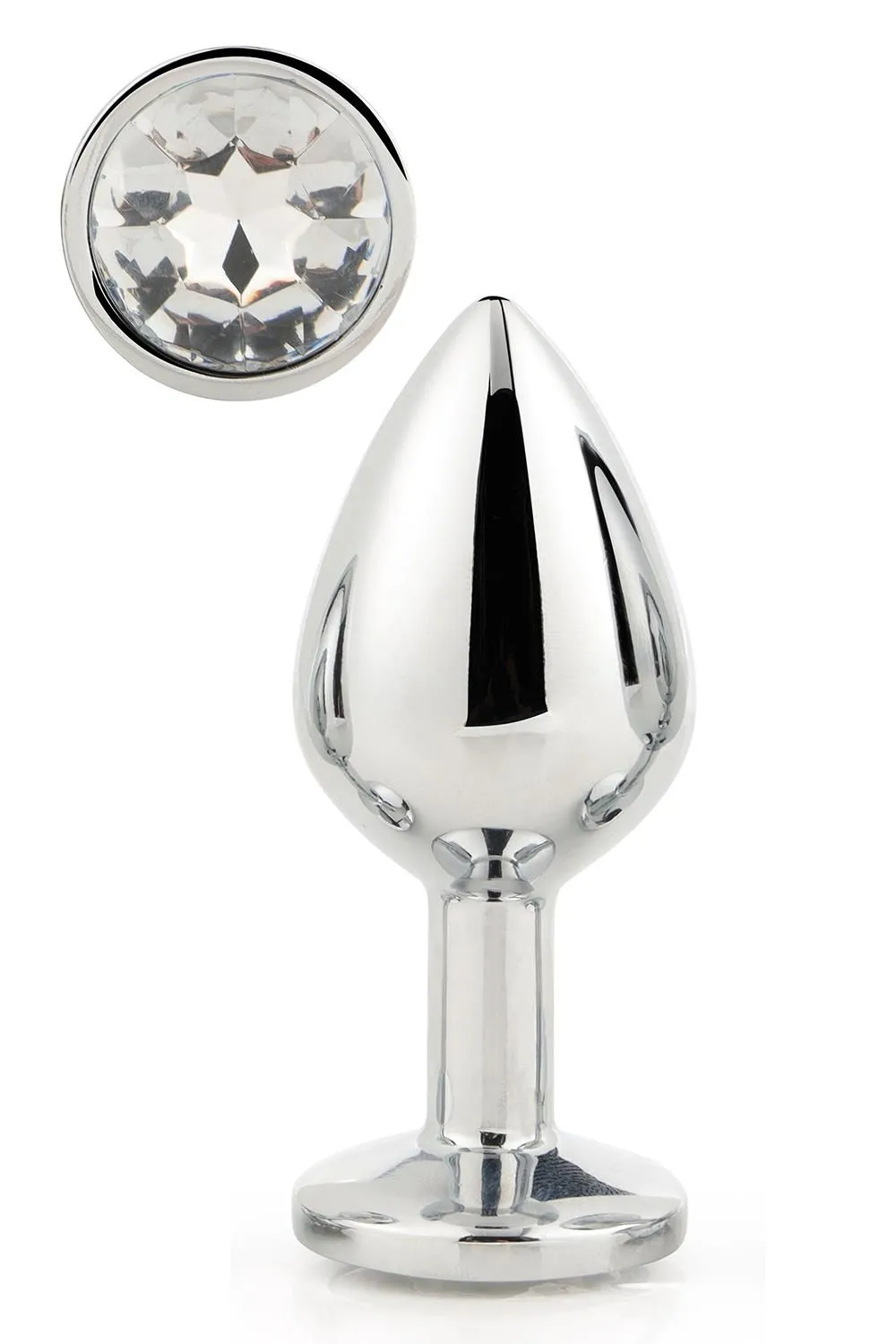 Korek Analny Gleaming Love Silver Plug Medium Dreamtoys