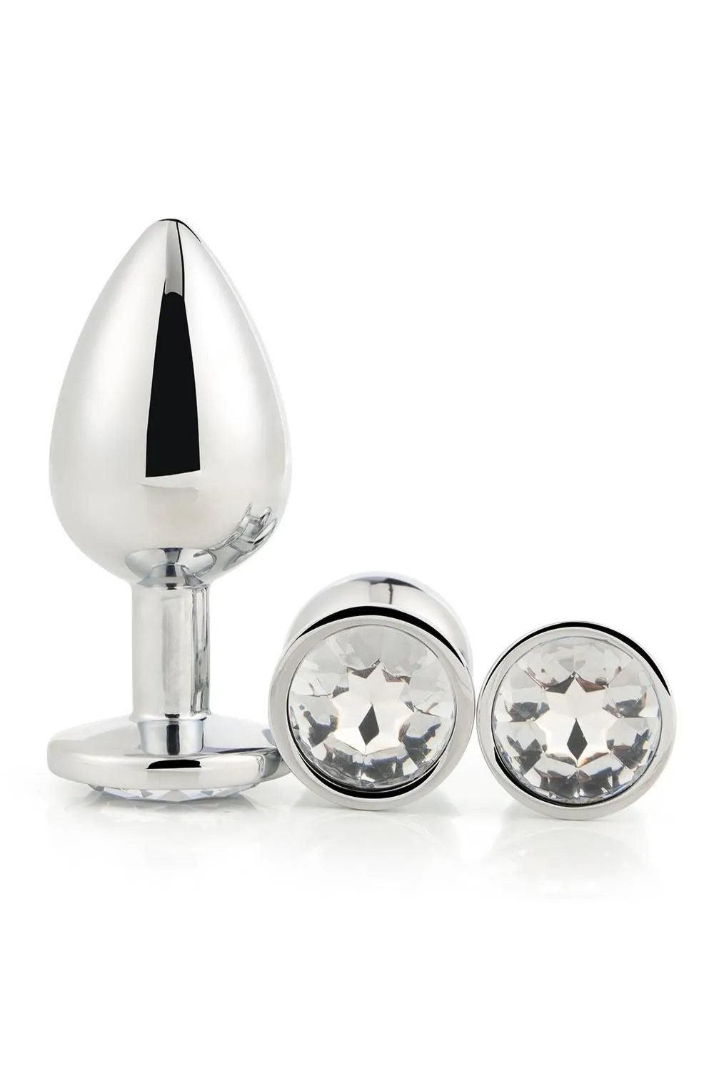 Zestaw Korków Gleaming Love Silver Plug Set Dreamtoys