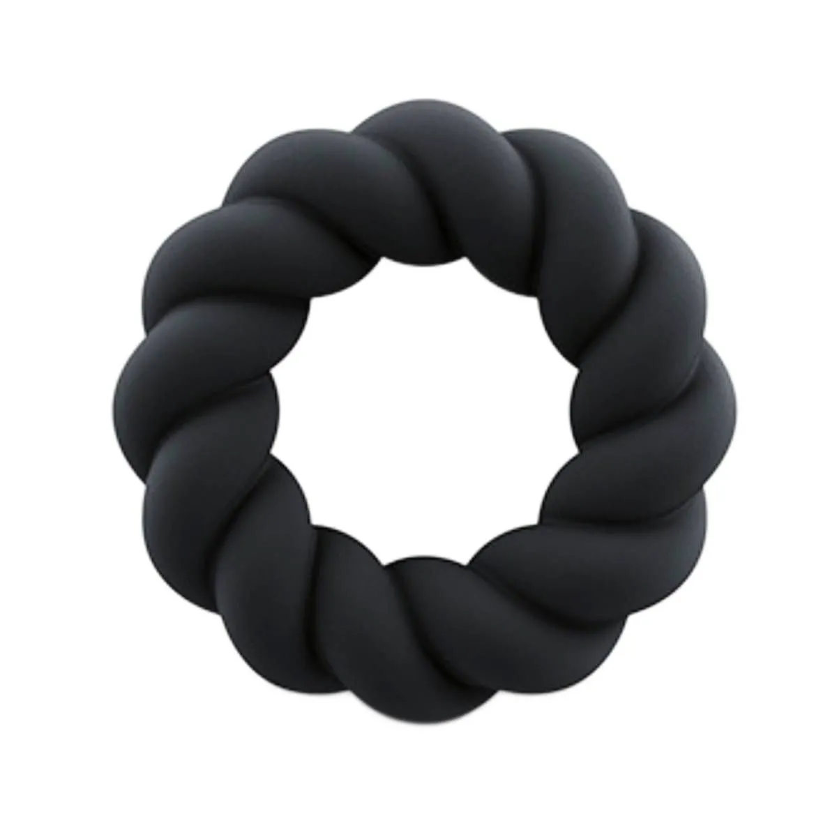 Pierścień Erekcyjny Twisted Black Rocks-Off