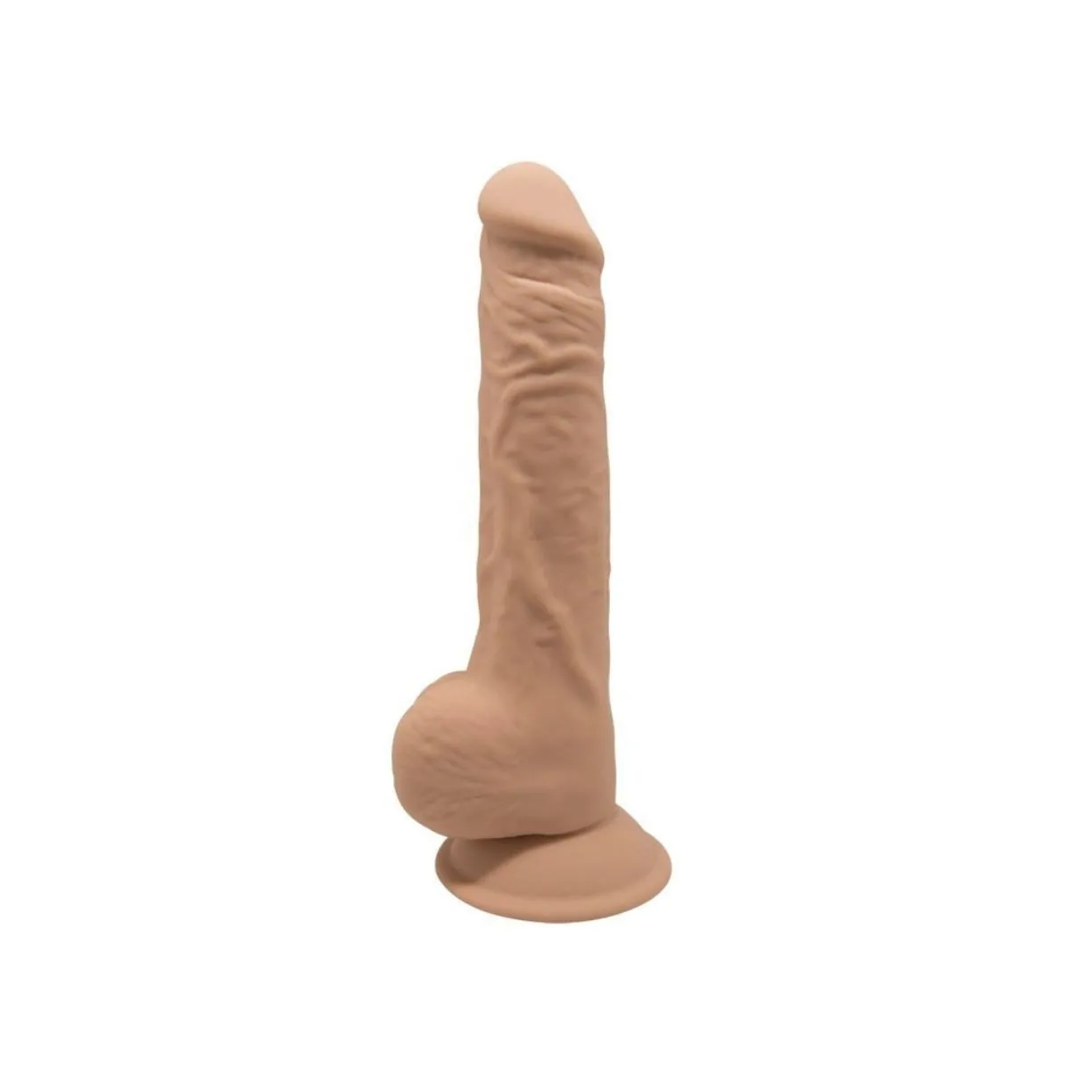 Silikonowe Dildo Model 1 24 Cm Carmel Silexd