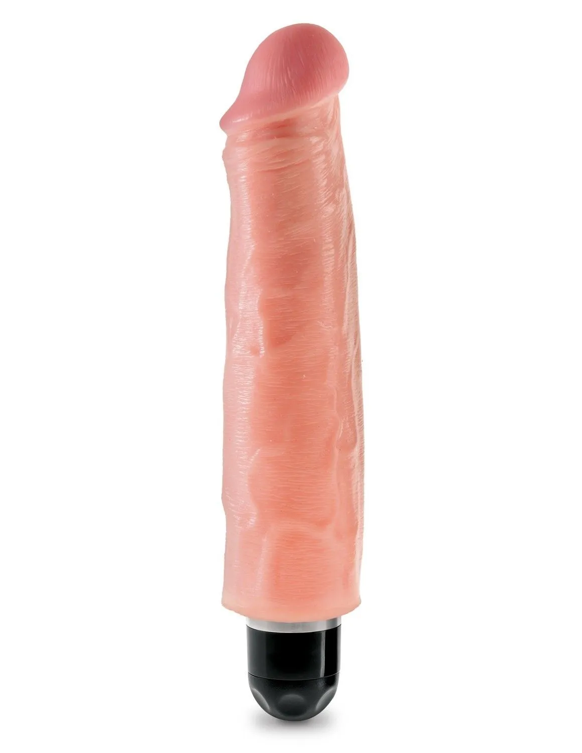 7' Vibrating Stiffy Flesh Realistyczny Wibrator Cielisty 17Cm King Cock