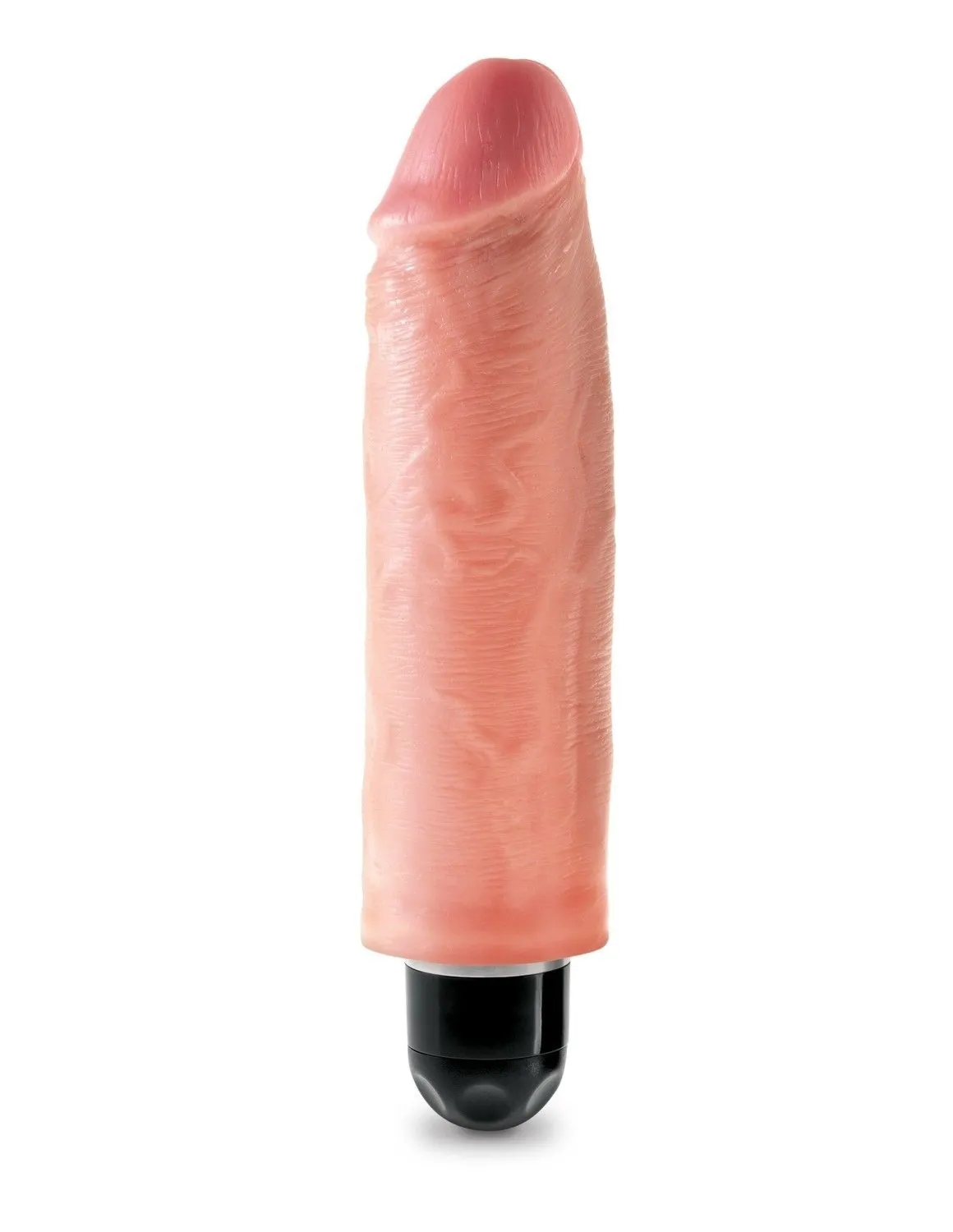 6' Vibrating Stiffy Flesh Realistyczny Wibrator Cielisty 15Cm King Cock
