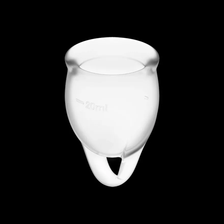Kubeczki Menstruacyjne Feel Confident Menstrual Cupset Satisfyer