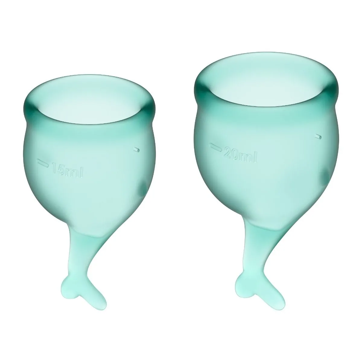 Kubeczki Menstuacyjne Feel Secure Menstrual Cup Set Satisfyer