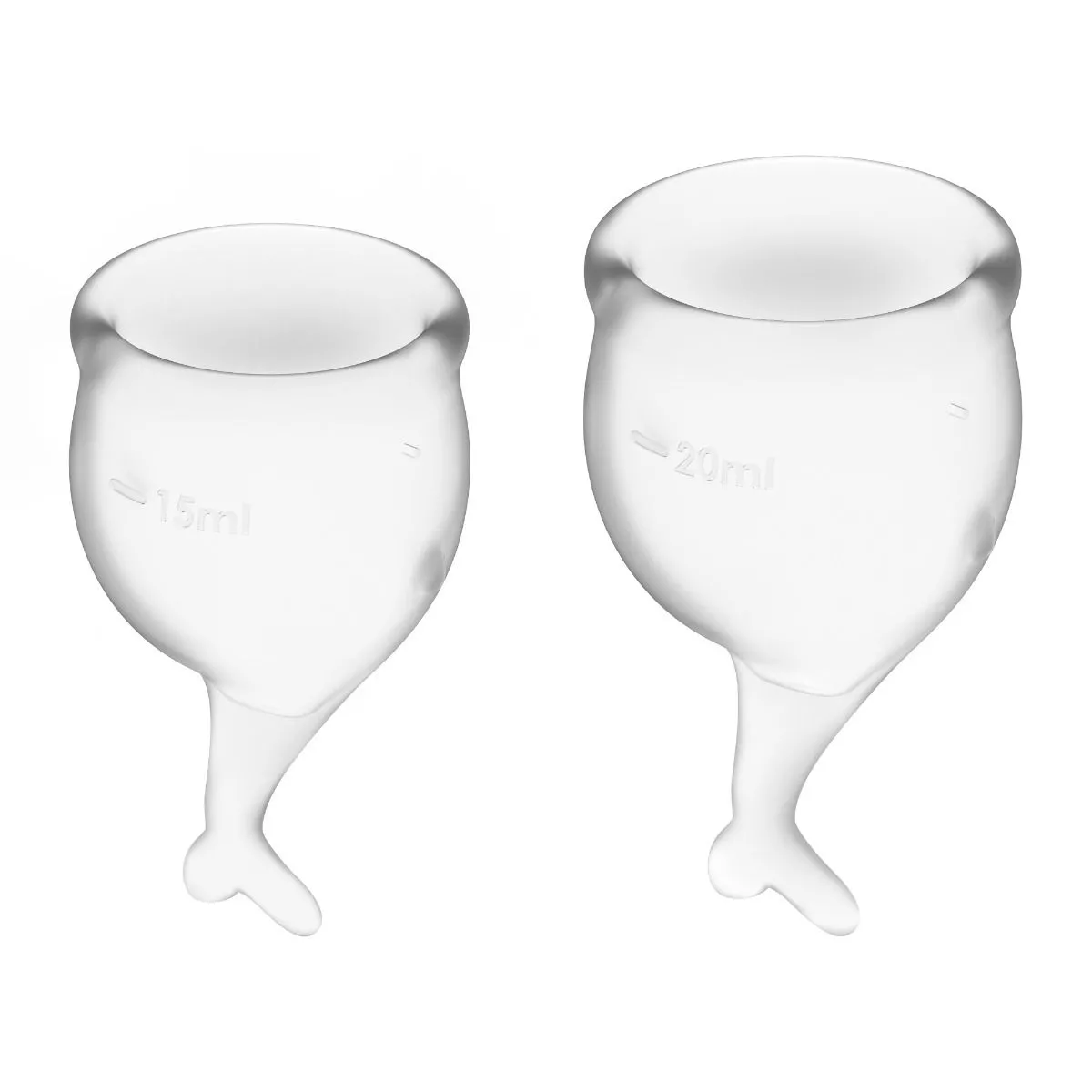 Kubeczki Menstuacyjne Feel Secure Menstrual Cup Set Satisfyer