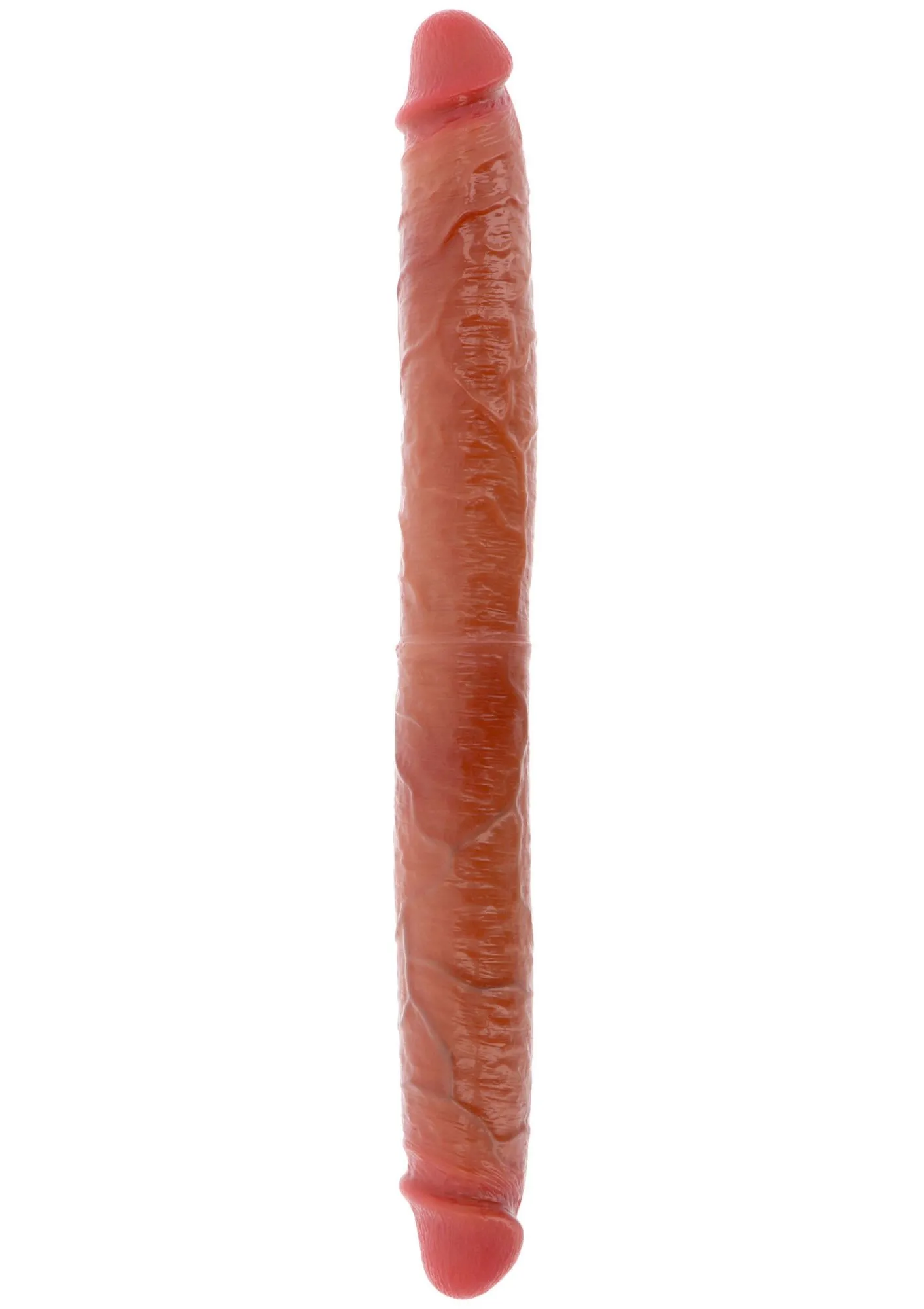 Podwójne Dildo Toyjoy Get Real Silicone Foreskin Double Dong 46Cm TOYJOY