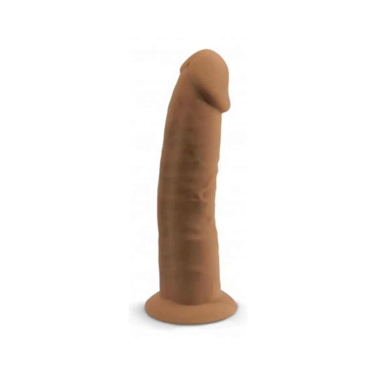 Silikonowe Dildo 15Cm Model 2 6" Carmel Silexd
