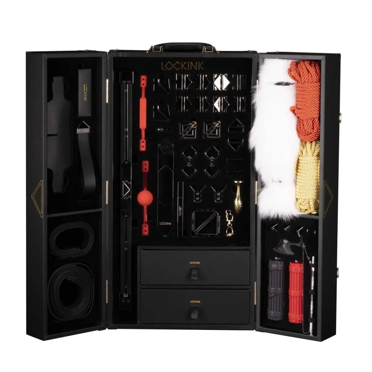 Zestaw Bondage All-In-1 Bdsm Play Kit Black LOCKINK