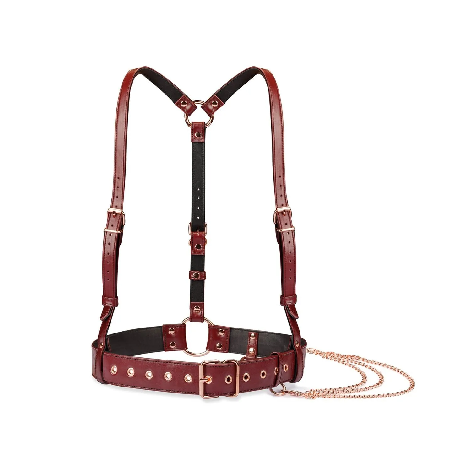 Uprząż Wine Red Body Harness Liebe Seele