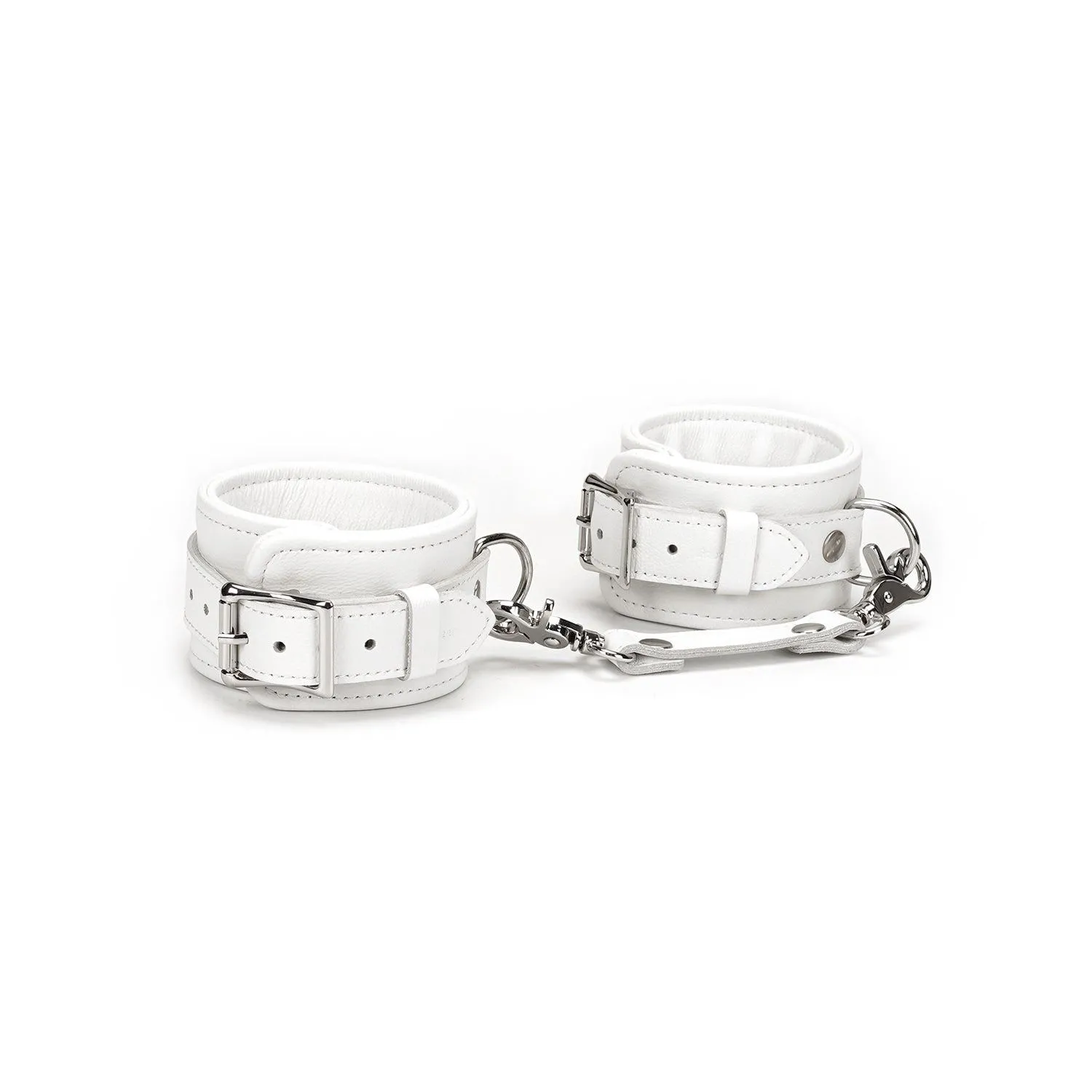 Kajdanki Fuji White Ankle Cuffs Liebe Seele